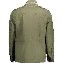 Brown Polyamide Shell Jacket