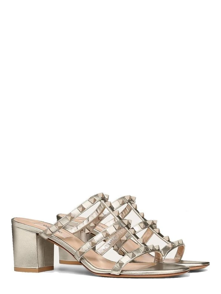 Gold Calfskin Mules alternative