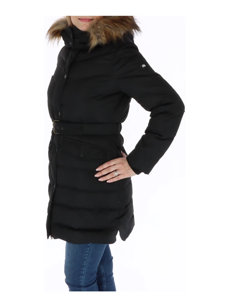 Black Polyester Coat alternative