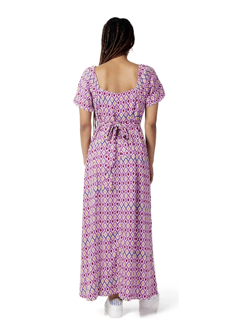 Multicolor Viscose Casual Dress