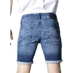 Blue Denim Shorts