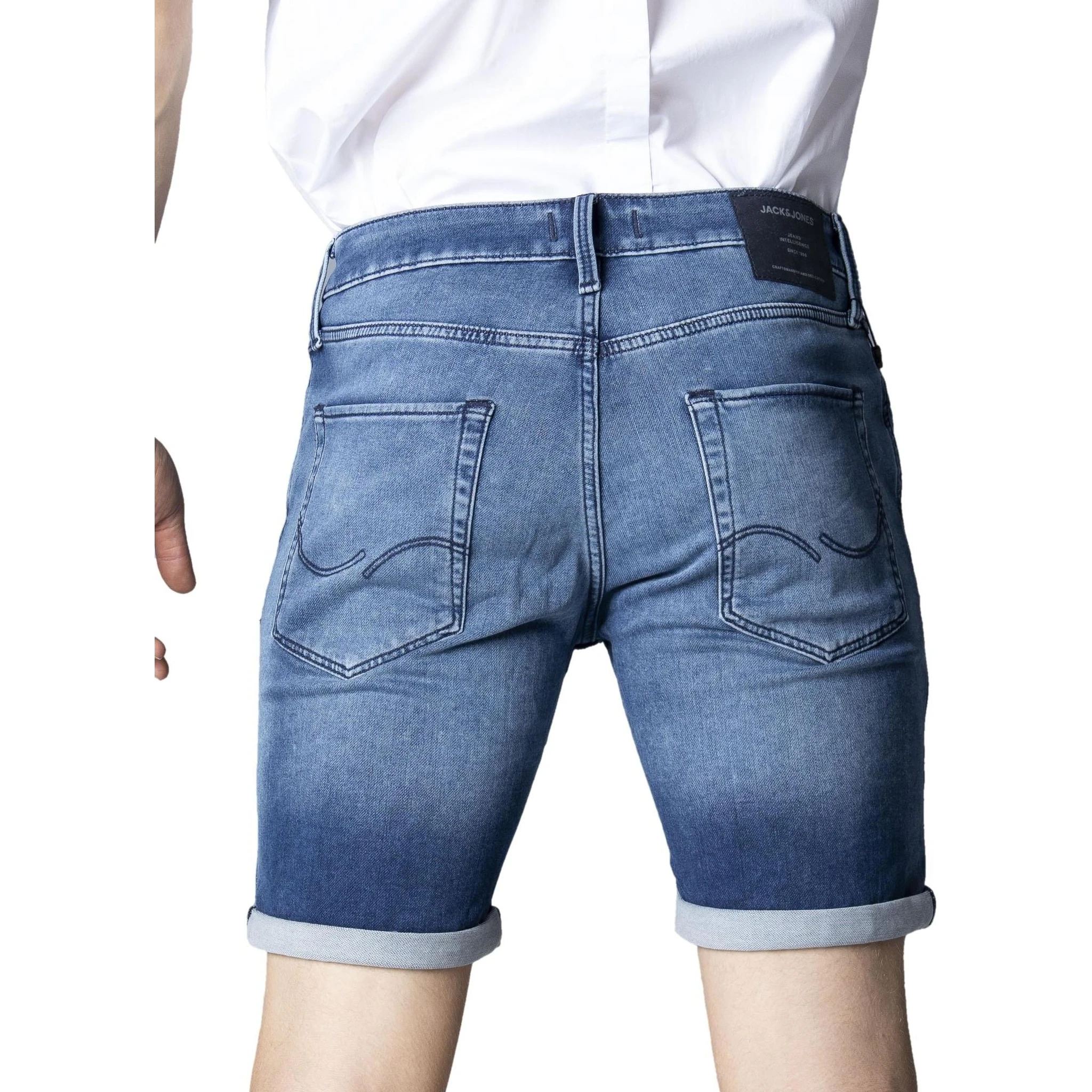 Blue Denim Shorts