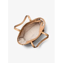 Brown Nylon Tote Bag