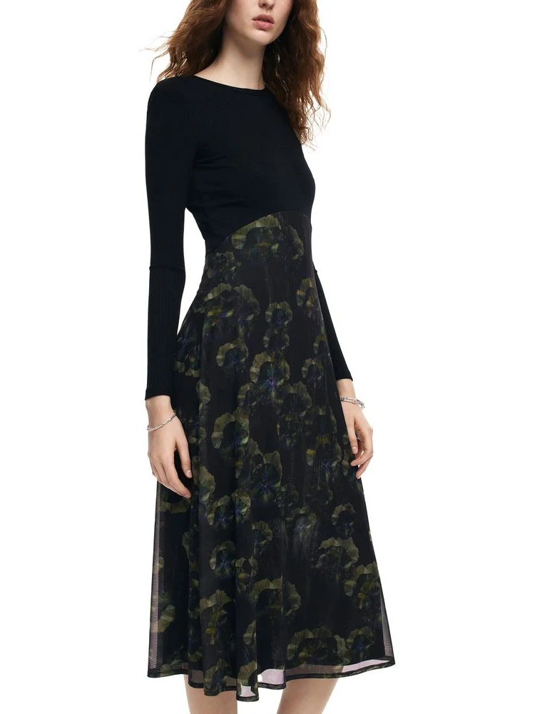 Black Polyester Casual Dress alternative