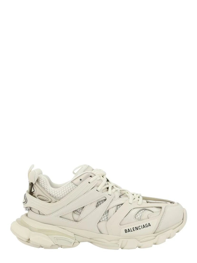 White Rubber Athletic Sneakers