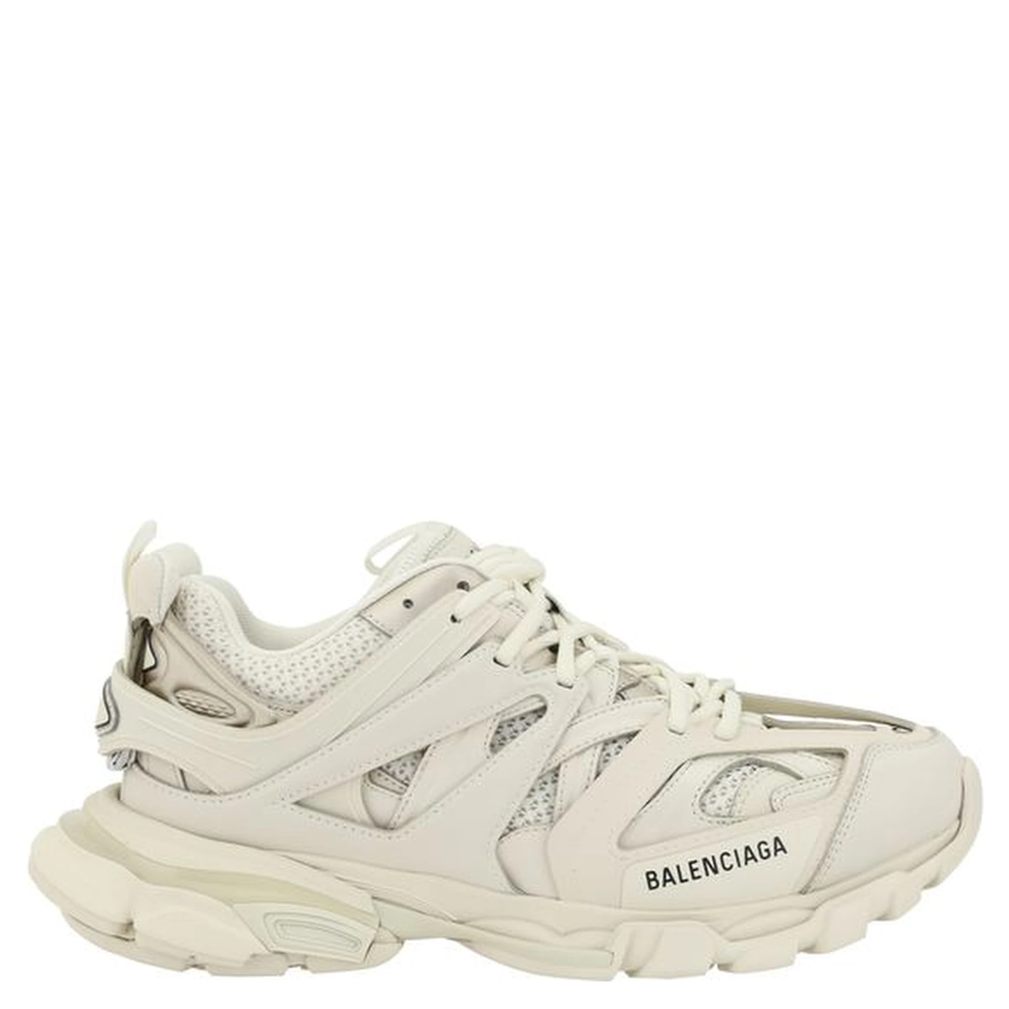 White Rubber Athletic Sneakers