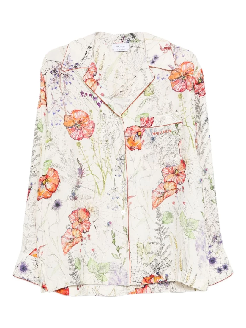 Alexander McQueen Shirts Ivory