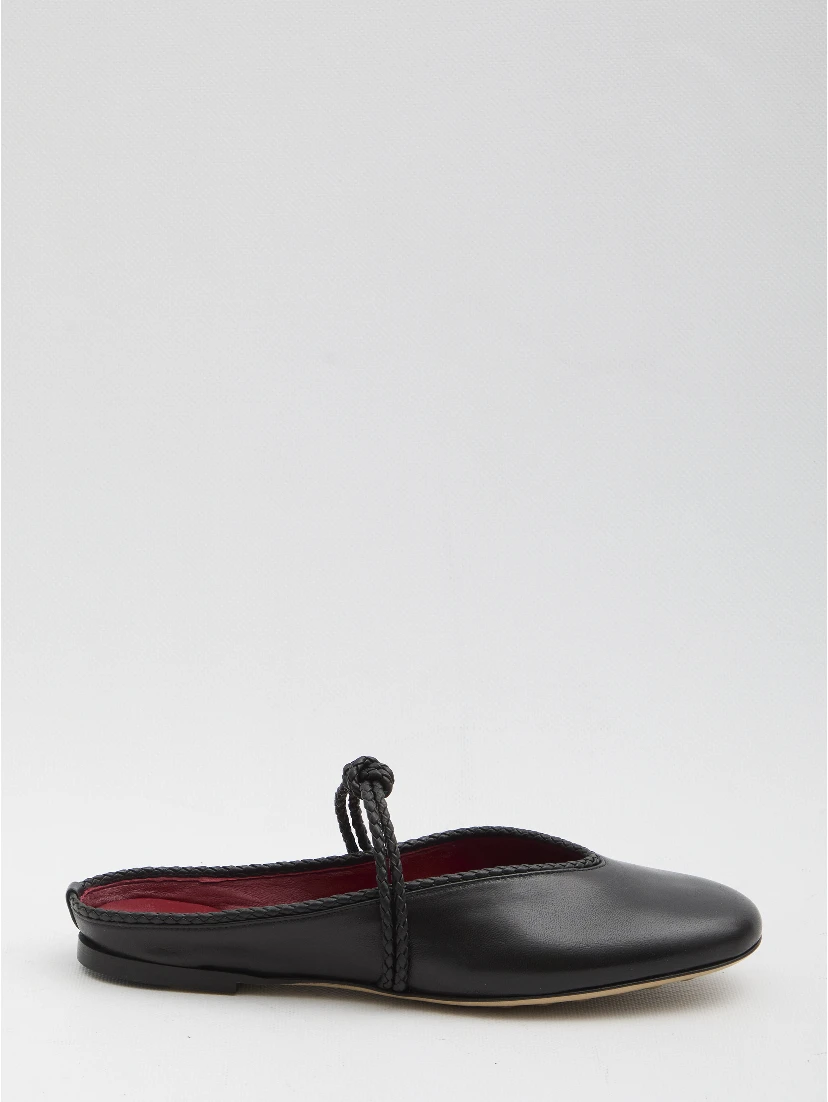 Ballerina flat open