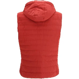 Multicolor Polyester Sleveless Jacket