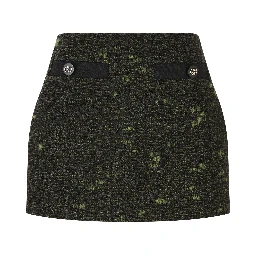 Ribbon mini skirt