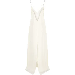 Satin Dress with Bow Detail