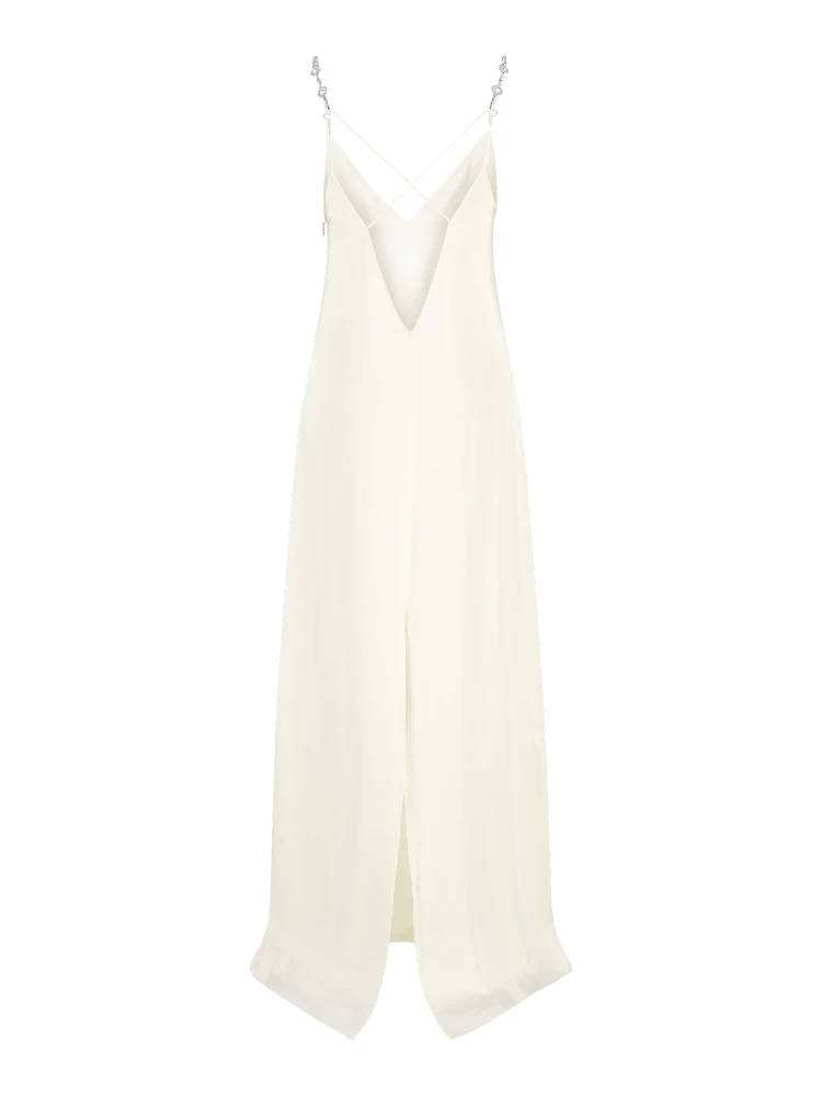 Satin Dress with Bow Detail alternative