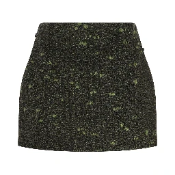 Ribbon mini skirt