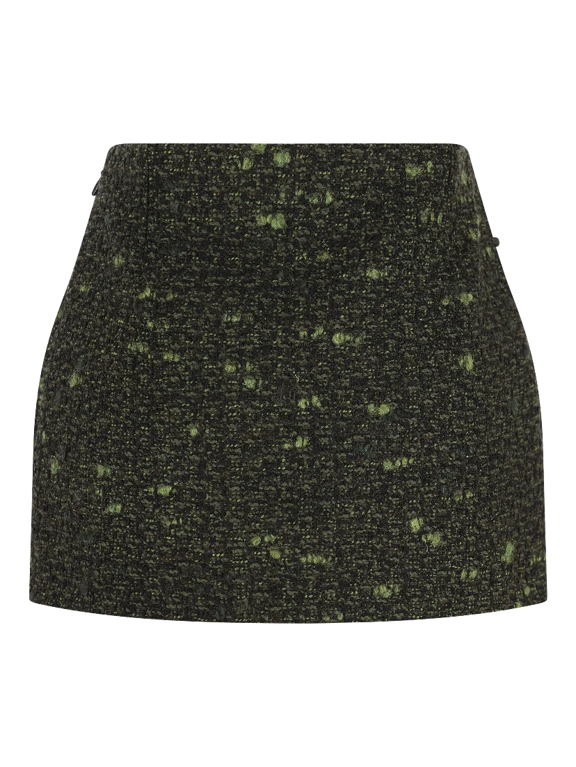 Ribbon mini skirt