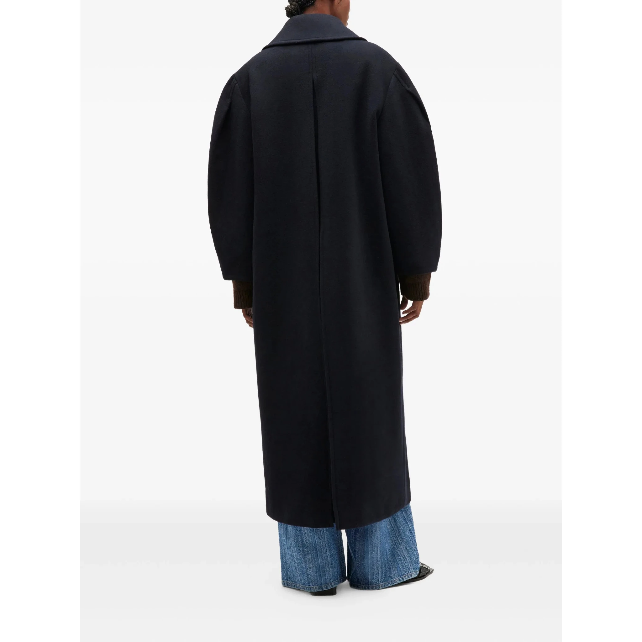 GANNI Coats Blue