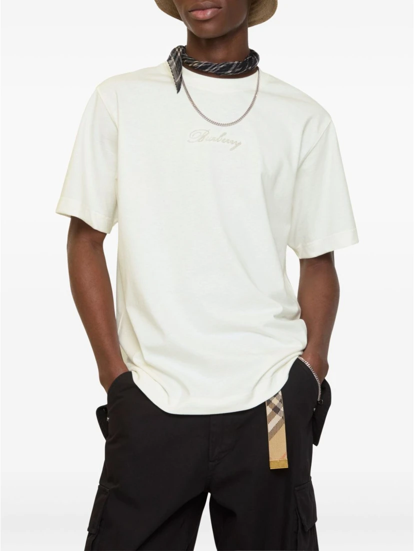 Burberry T-shirts and Polos White