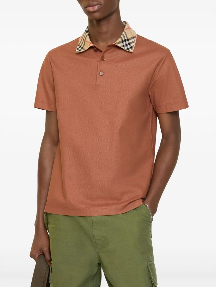 Burberry T-shirts and Polos Brown