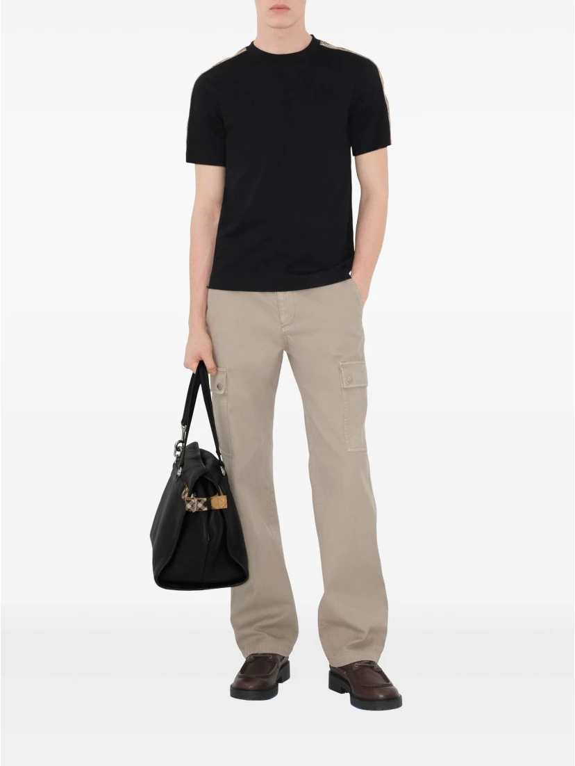 Burberry T-shirts and Polos Black