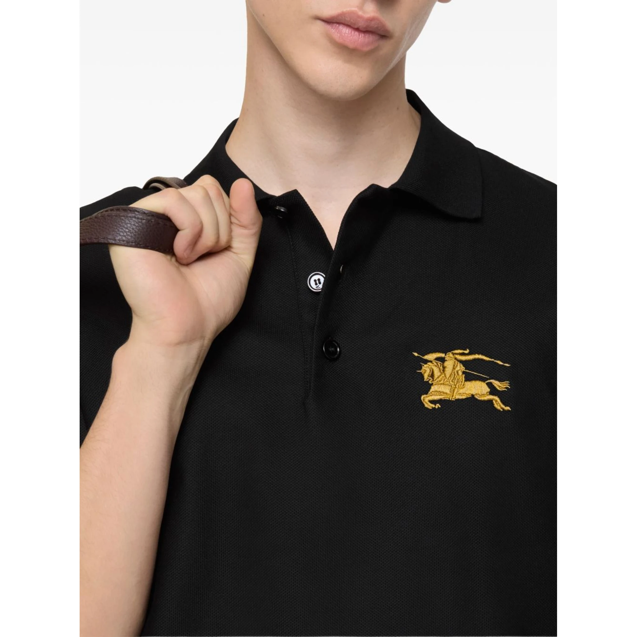 Burberry T-shirts and Polos Black