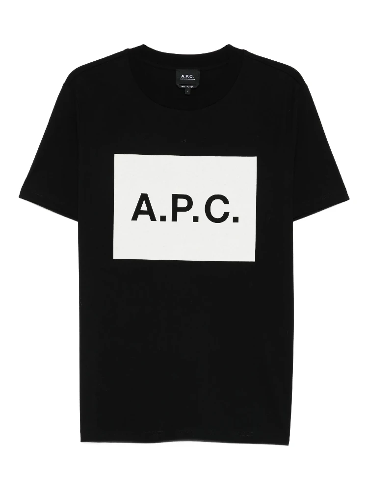 A.P.C. T-shirts and Polos Black
