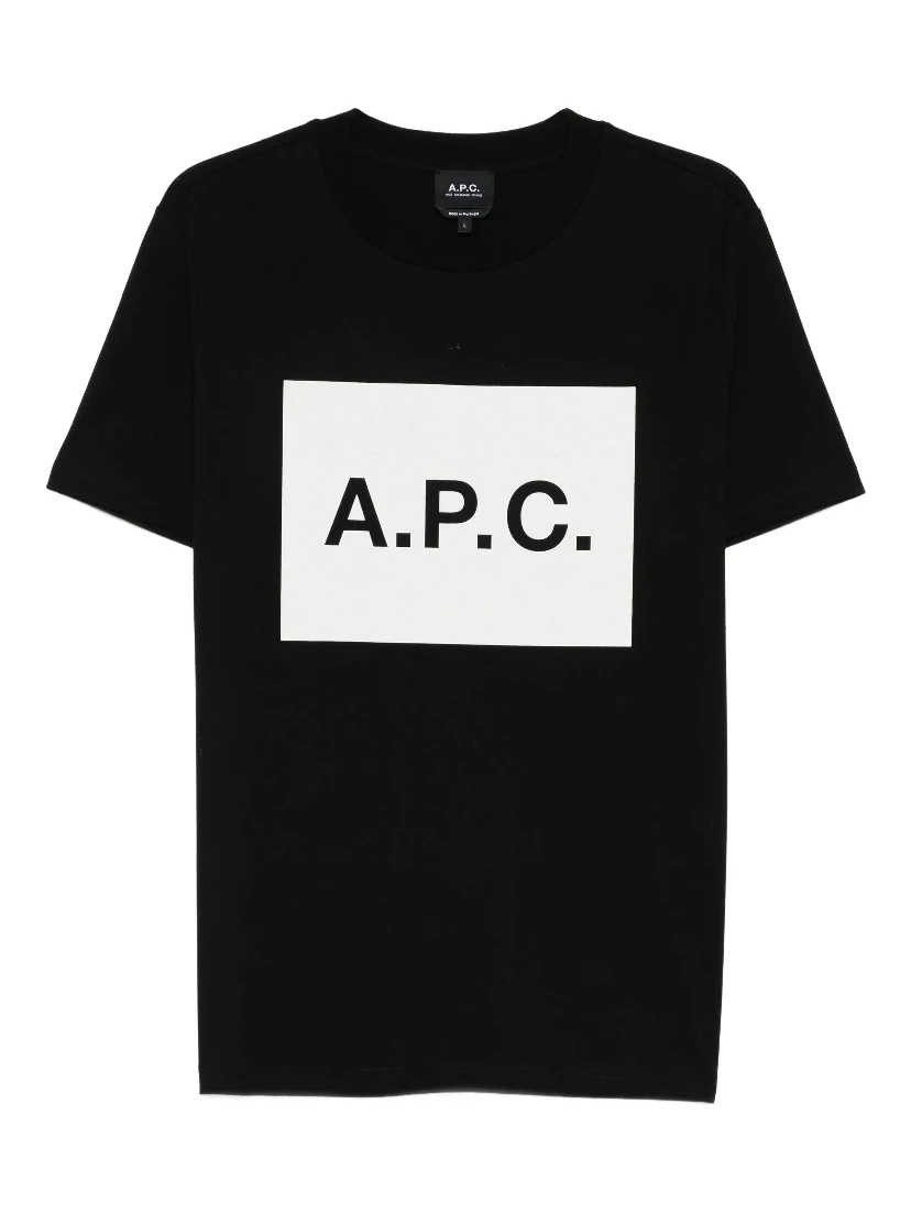 A.P.C. T-shirts and Polos Black