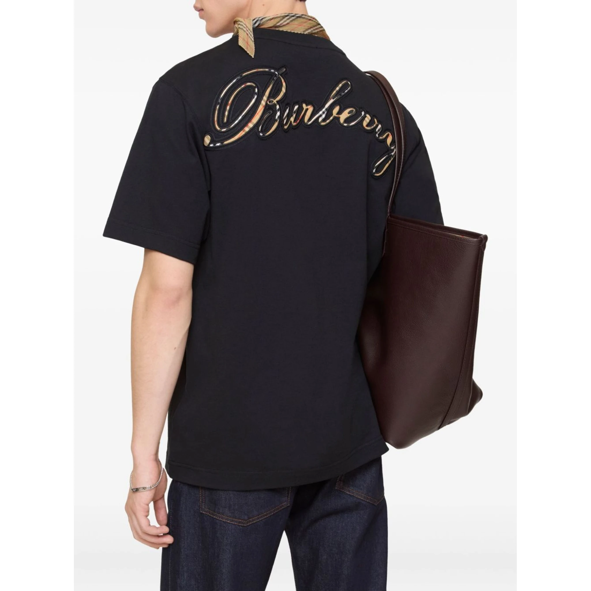 Burberry T-shirts and Polos Black