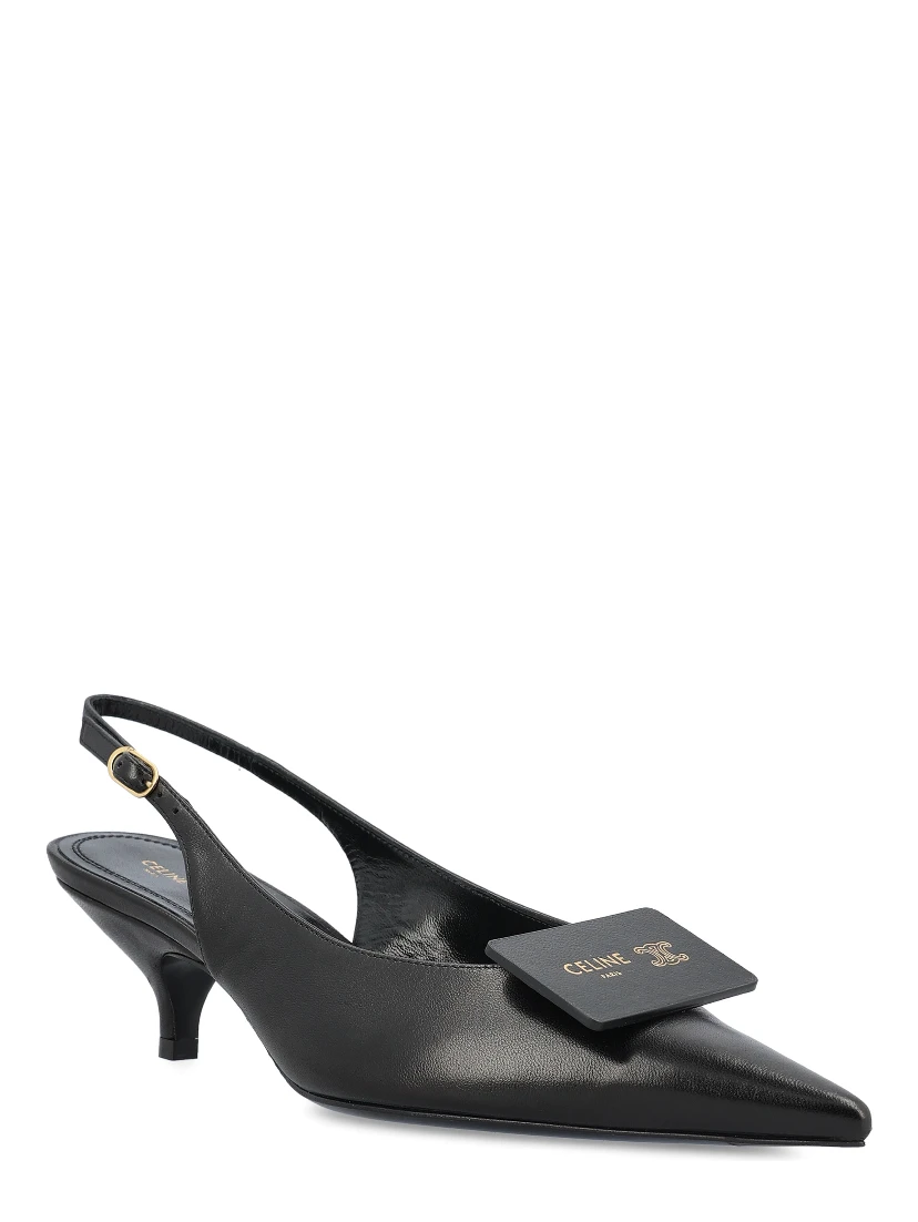 Céline With Heel Black