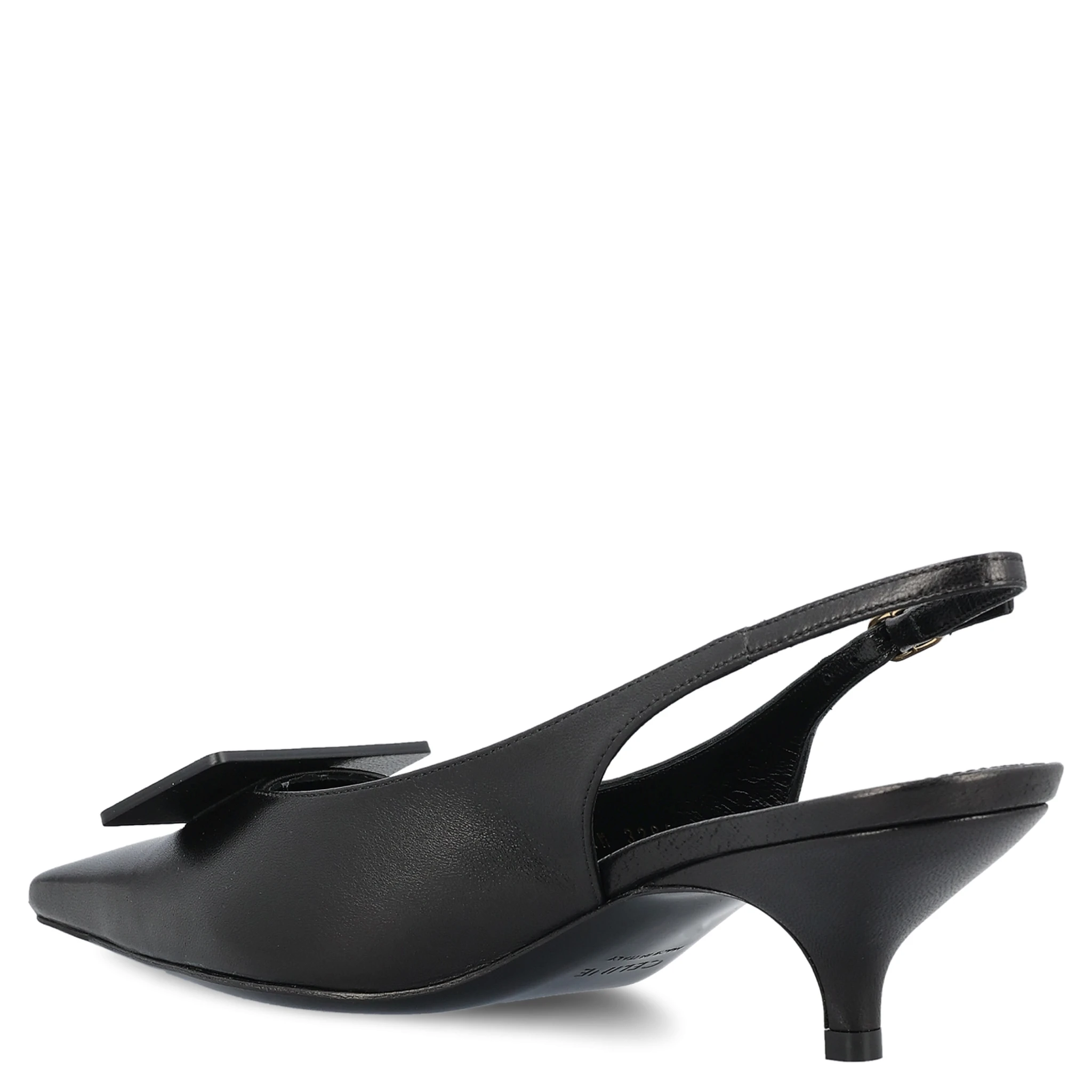 Céline With Heel Black