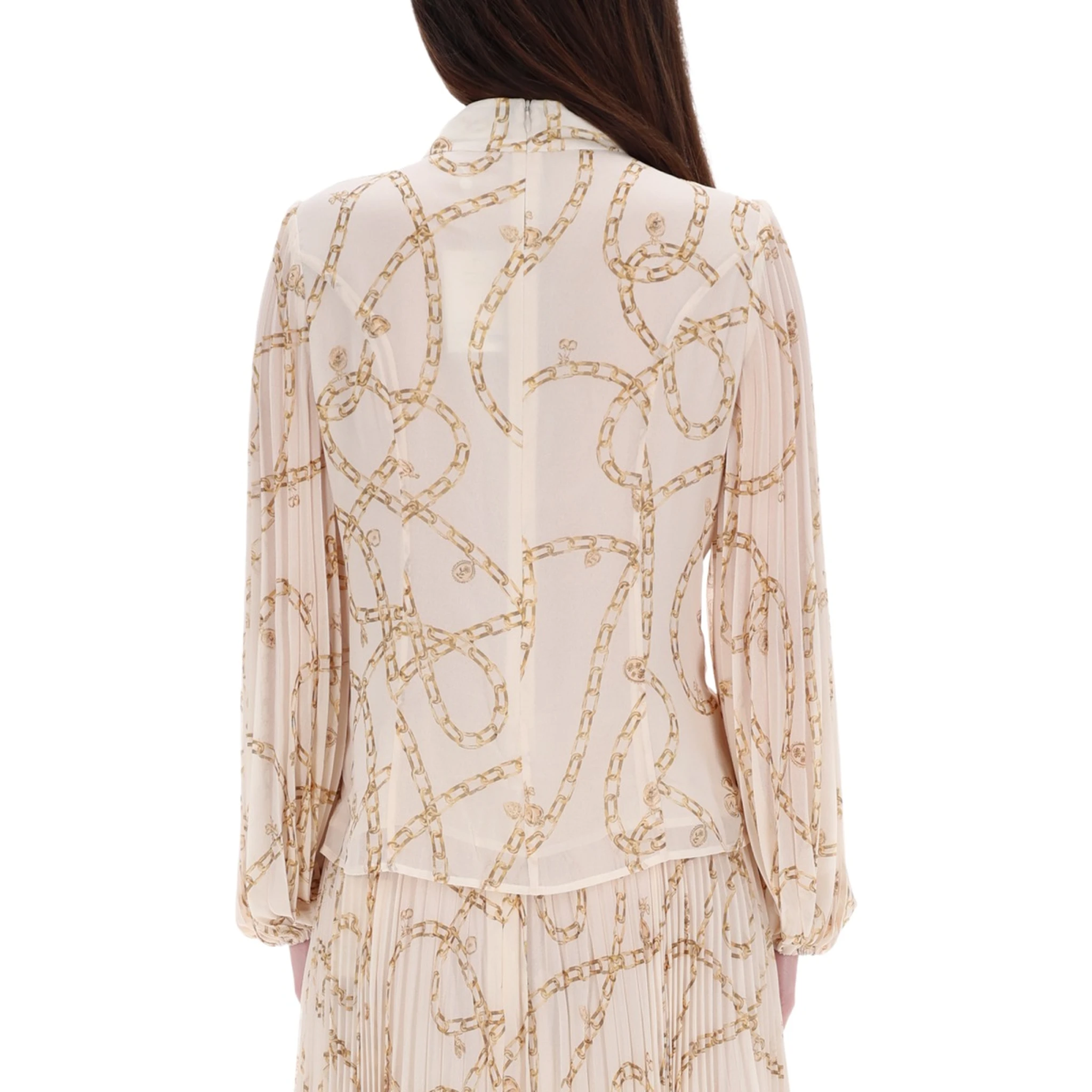 PLEATED BLOUSE "SUNRAY"