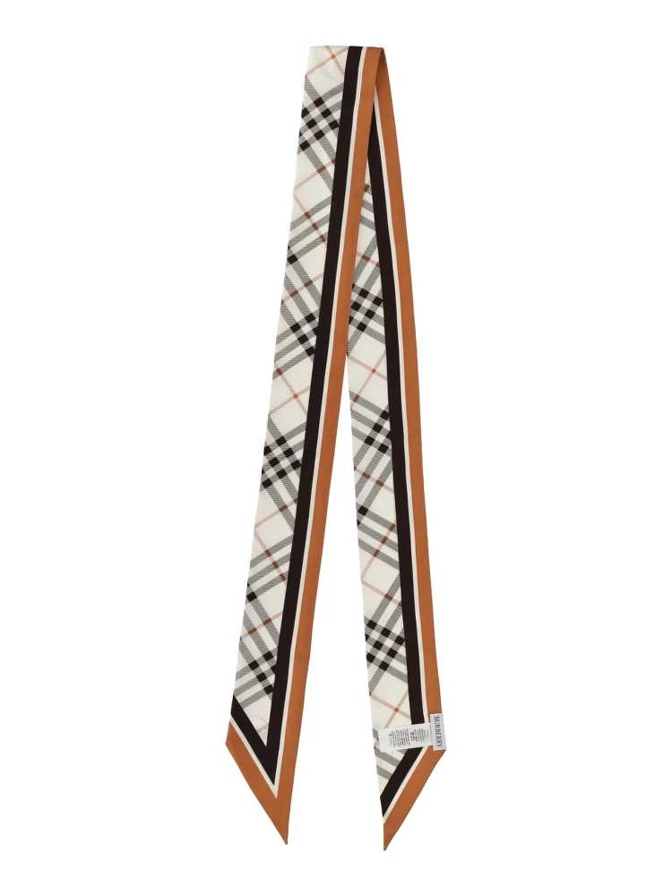 THIN "CHECK" SCARF