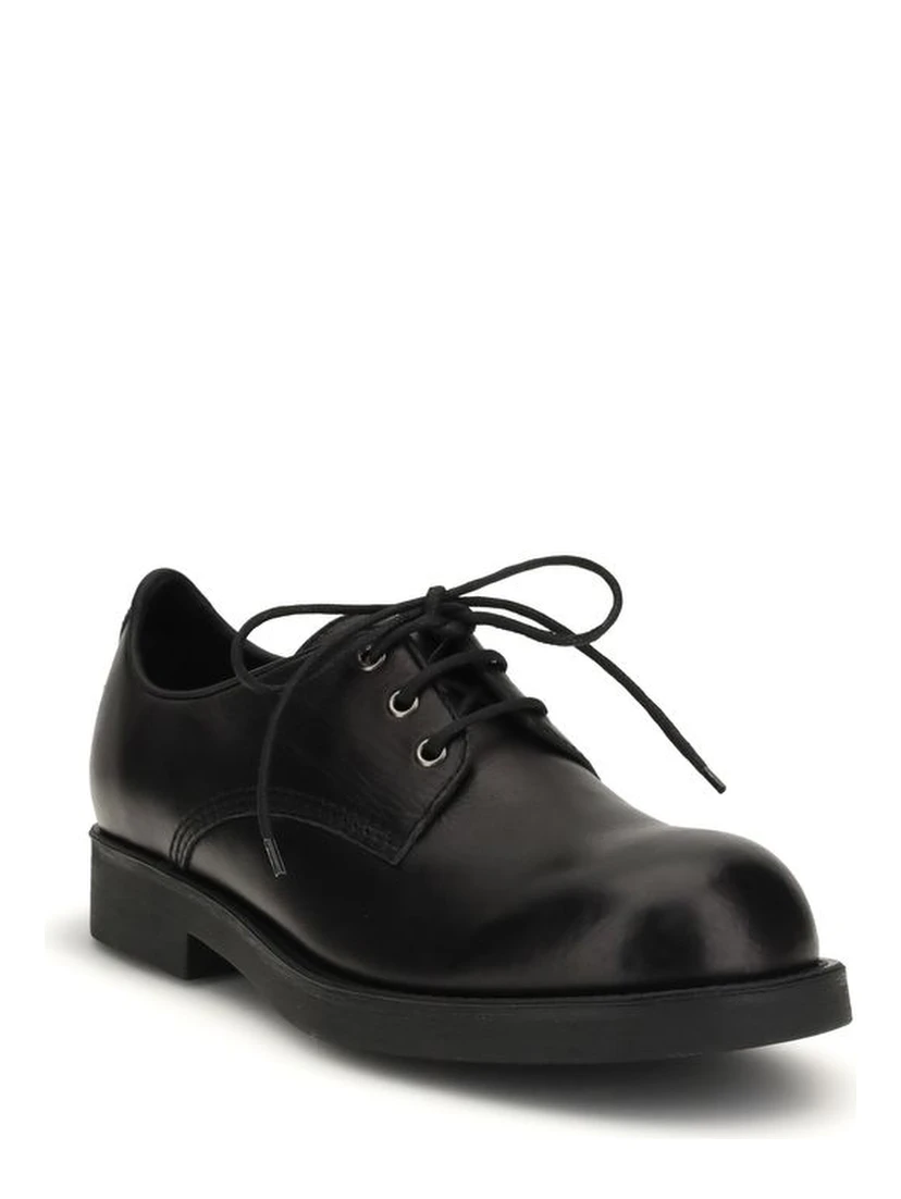 Black Calf Leather Bos Taurus Oxfords And Derbies