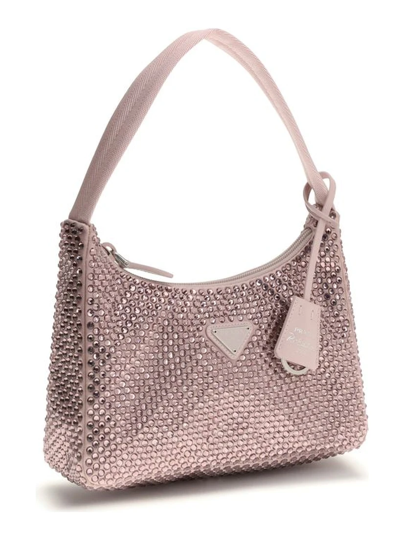 Multicolor Viscose Shoulder Bag