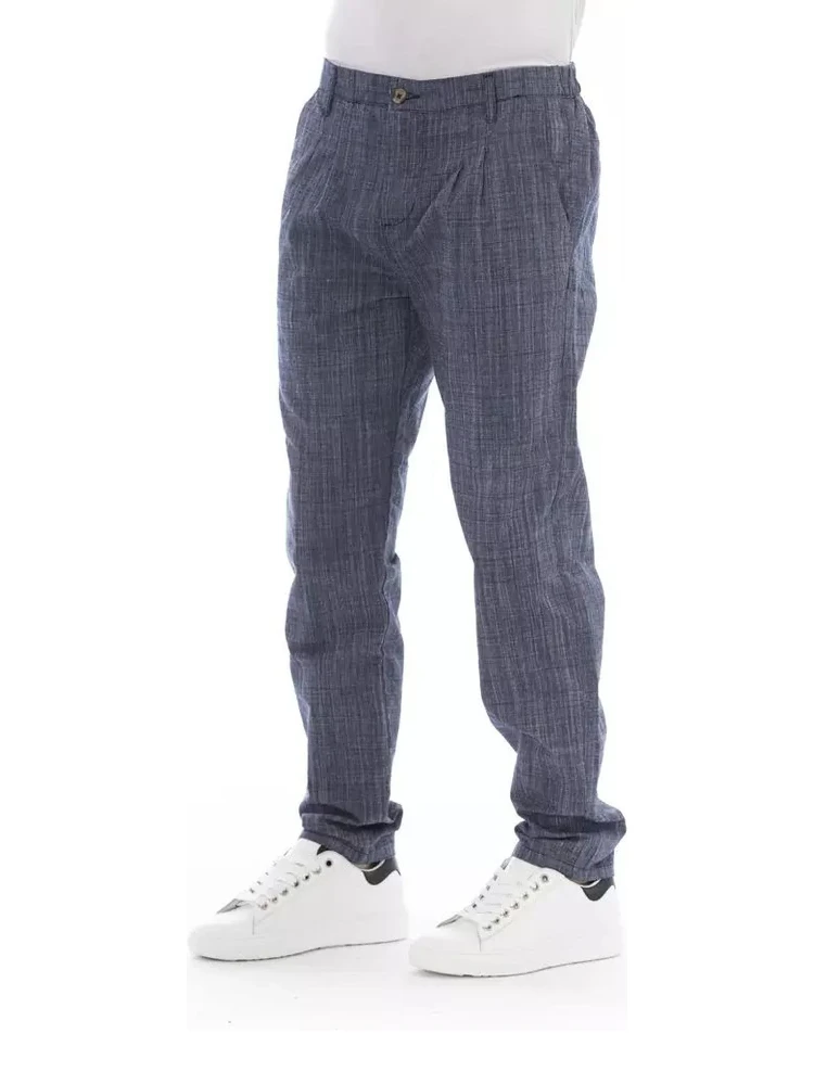 Blue Cotton Chino Pants alternative