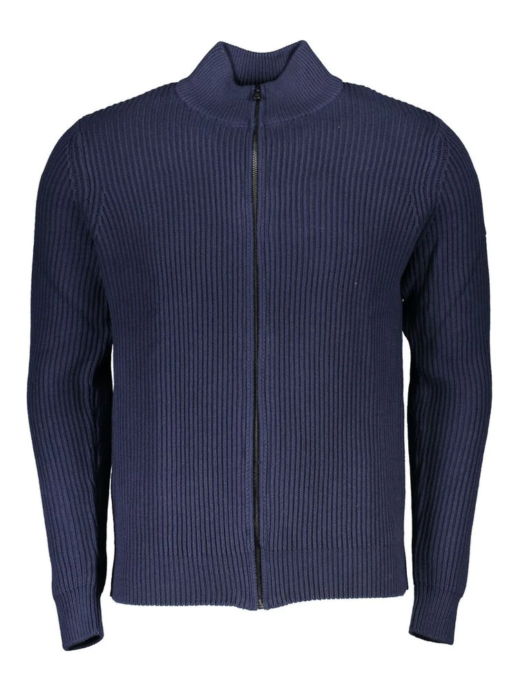 Blue Cotton Cardigan