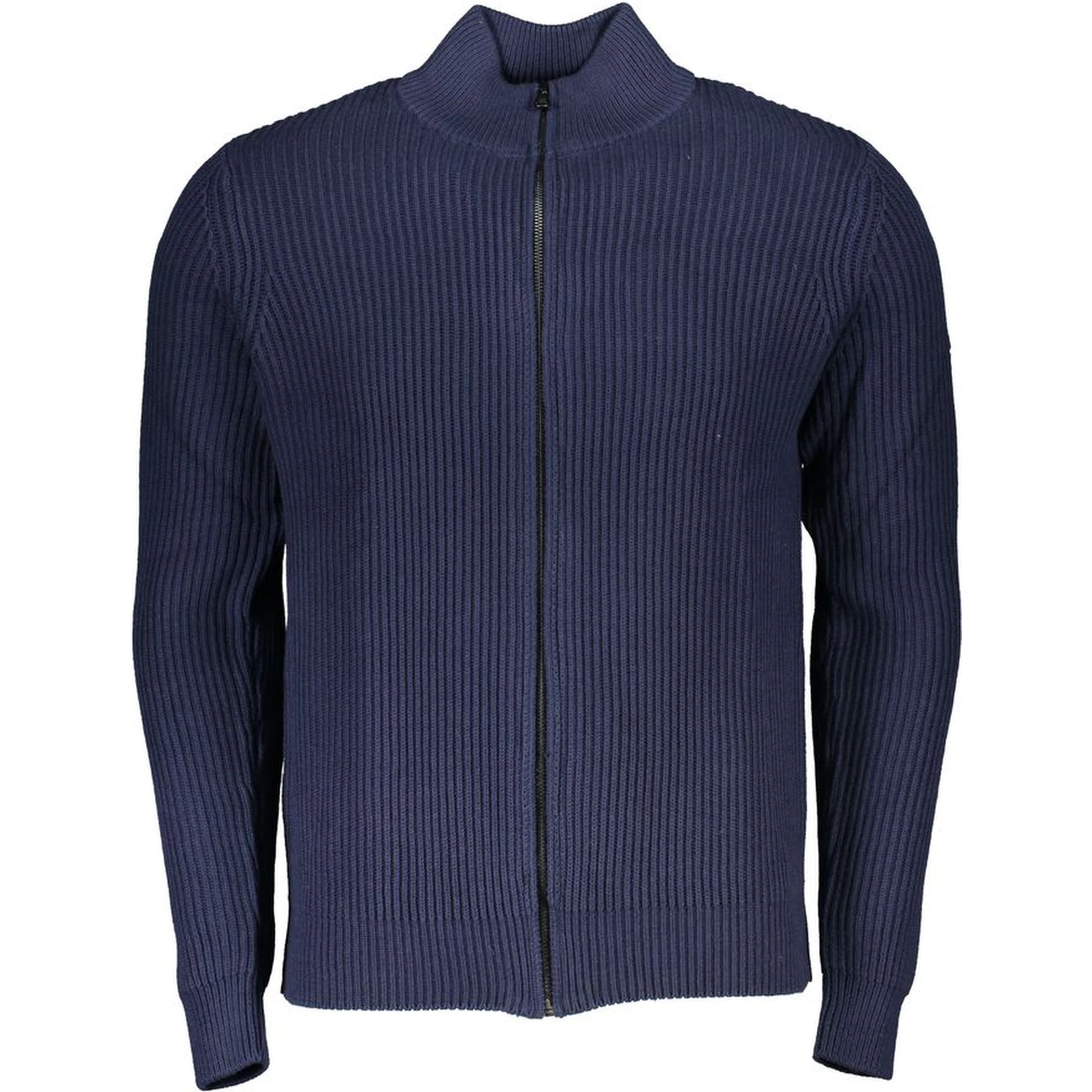 Blue Cotton Cardigan