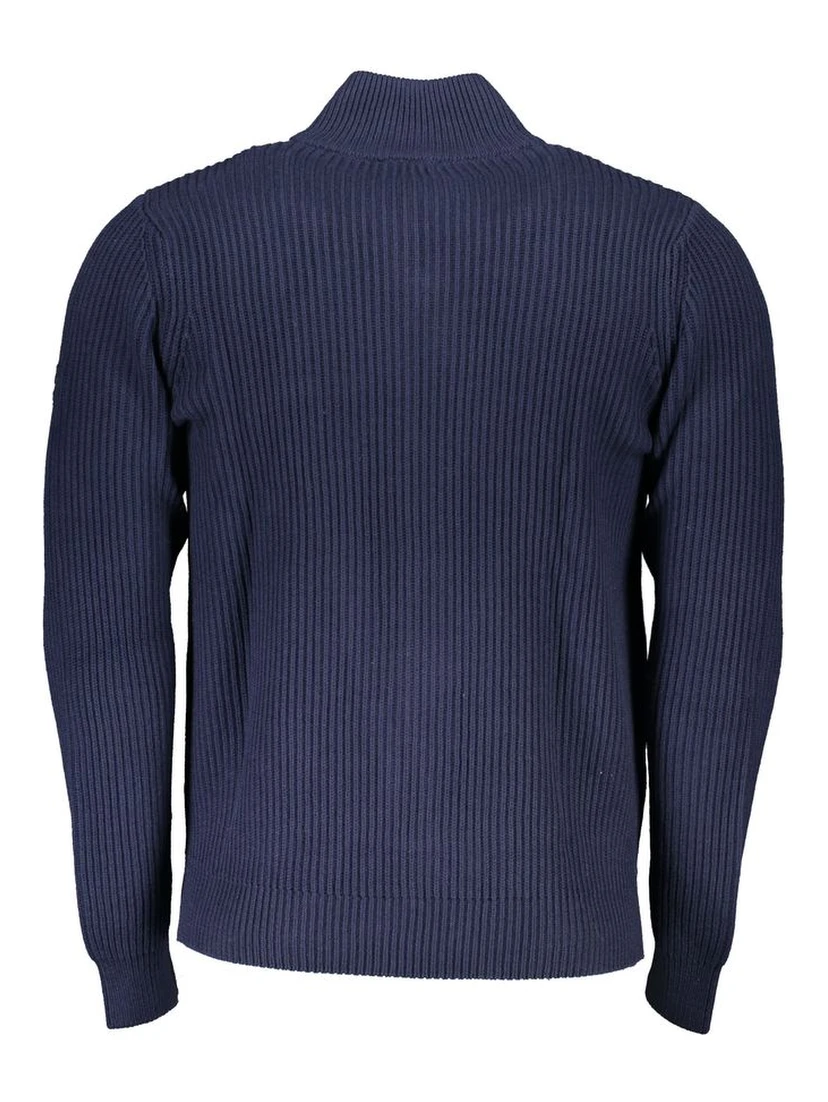 Blue Cotton Cardigan