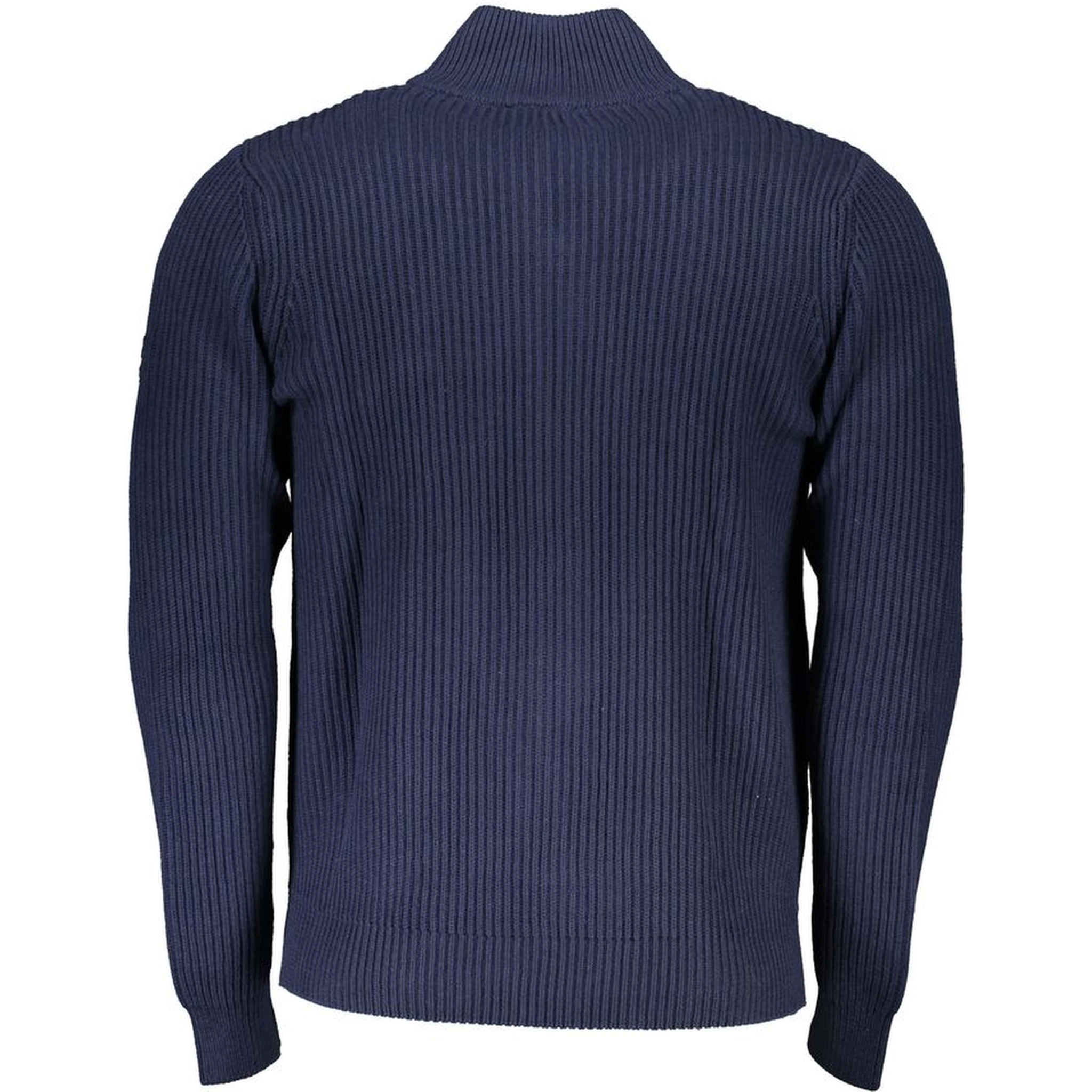 Blue Cotton Cardigan