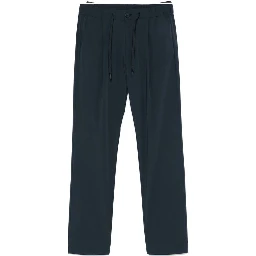 Gray Elastane Athletic Pants