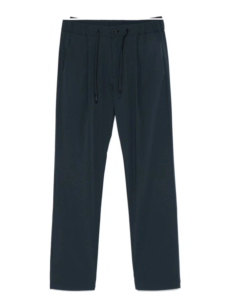 Gray Elastane Athletic Pants