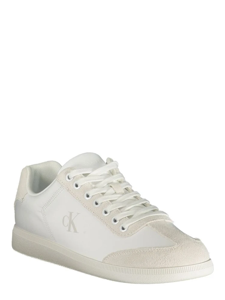White Polyester Men's Sneaker alternative