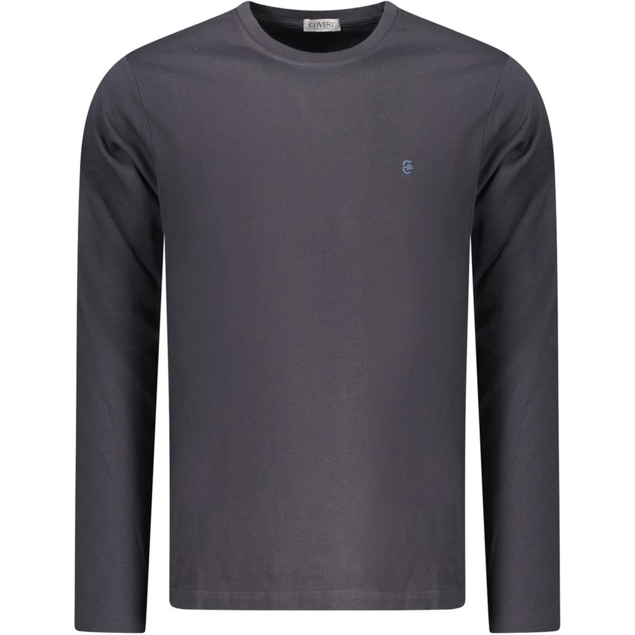 Blue Cotton Men T-Shirt