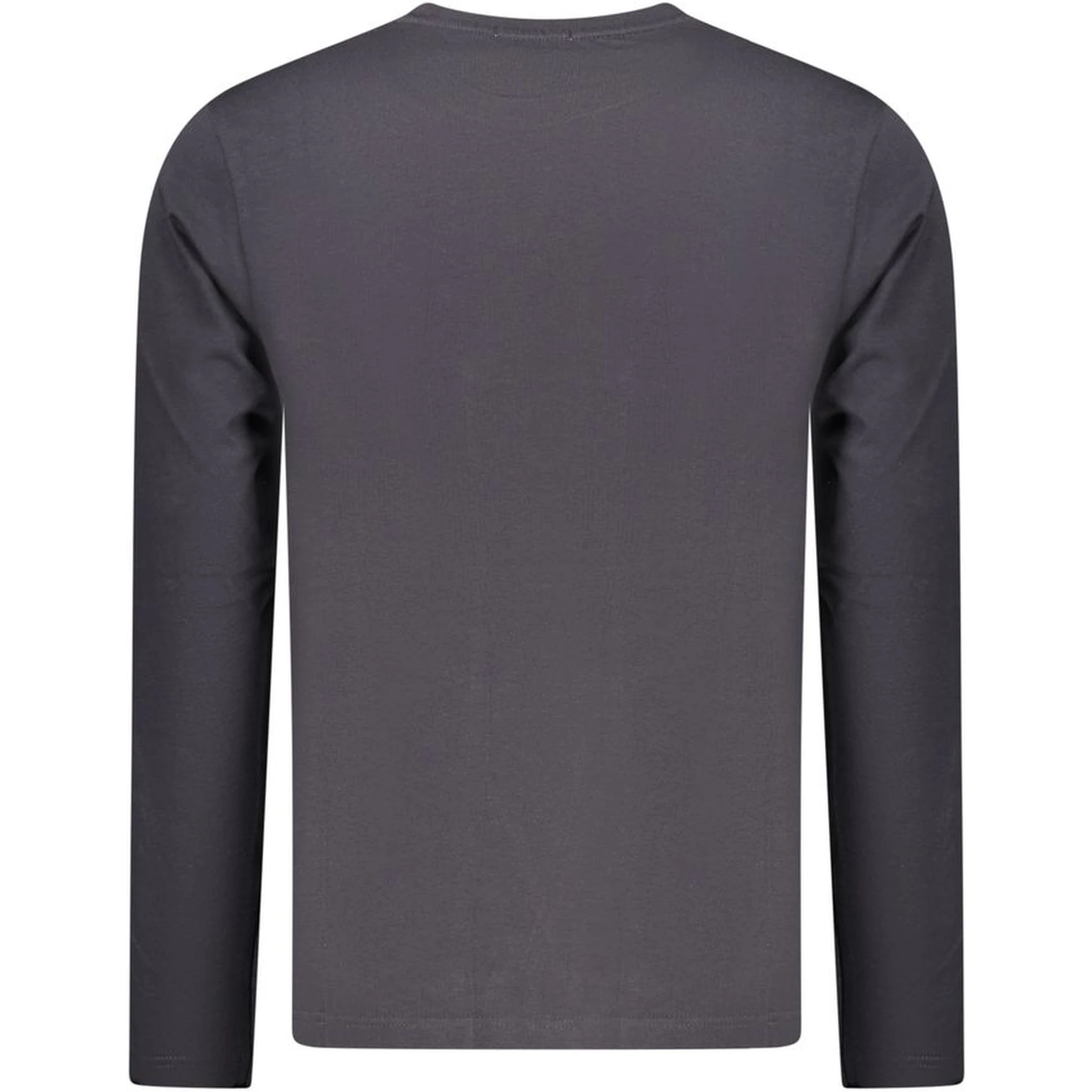 Blue Cotton Men T-Shirt