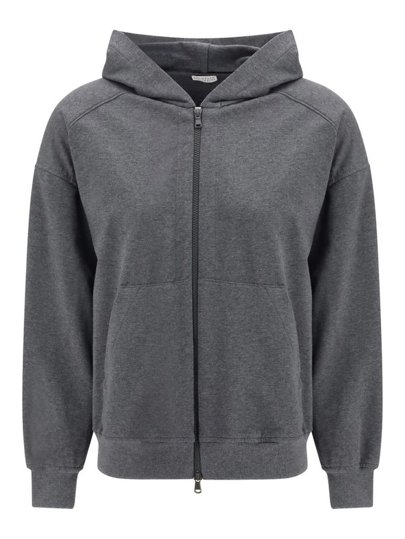 Gray Cotton Sweatshirt