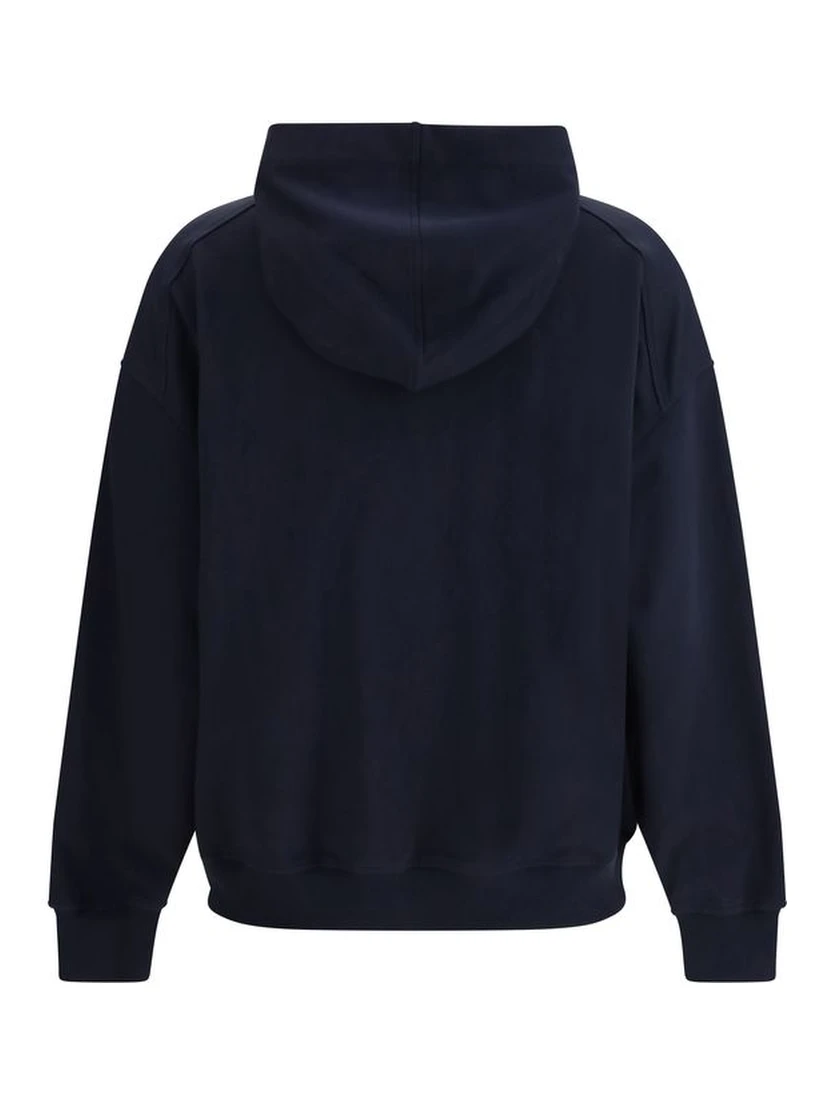 Blue Cotton Sweatshirt