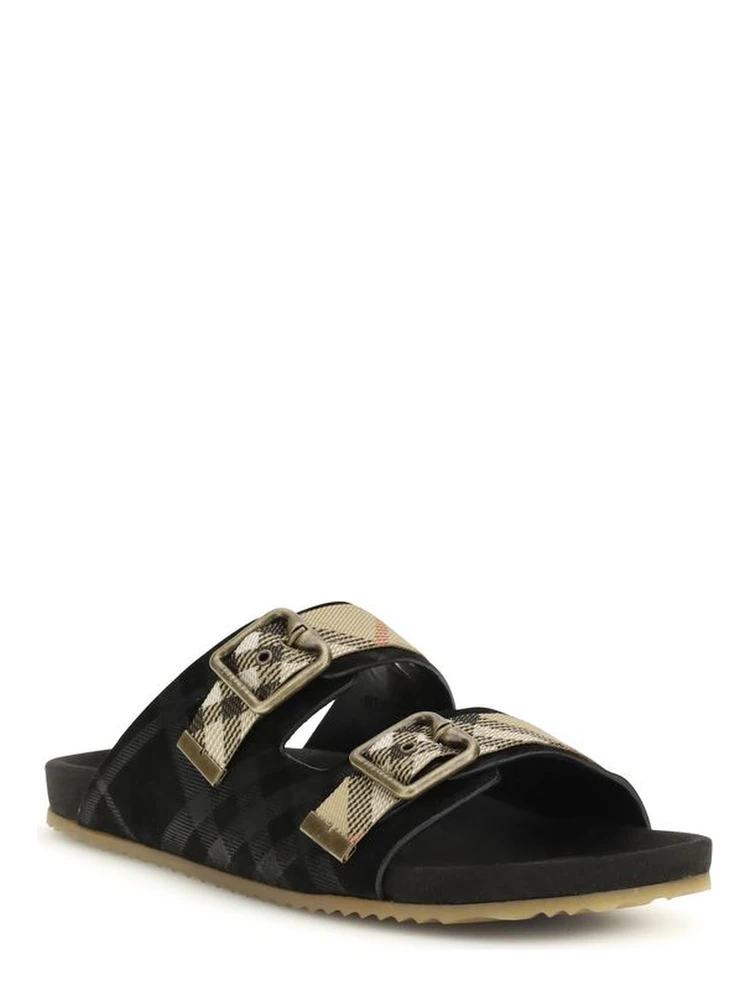 Multicolor Calf Leather Bos Taurus Flat Sandals alternative