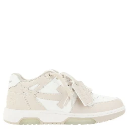 Beige Rubber Low Top Sneakers