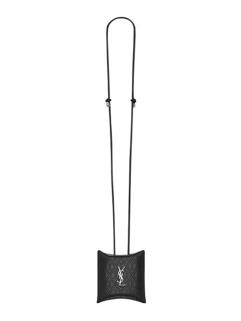 Black Calfskin Airpod Holder