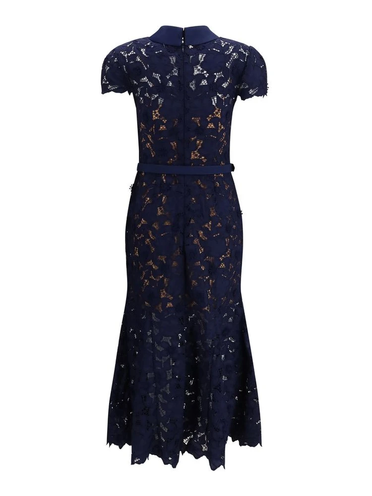 Blue Polyester Cocktail Dress alternative