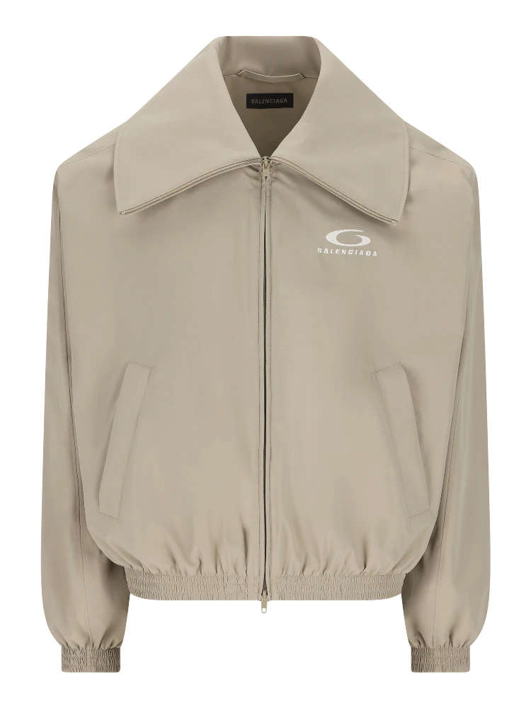 logo zip jacket