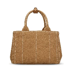Mini cotton canvas handbag
